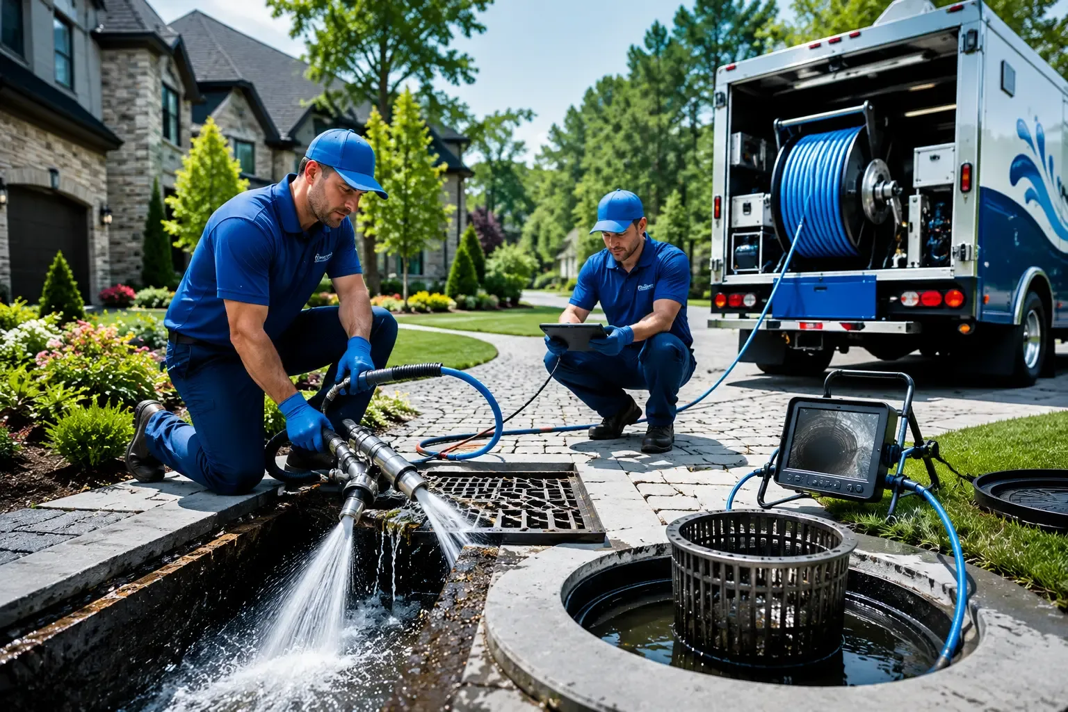 Local outdoor drain cleaning professionals in Waterford, WI