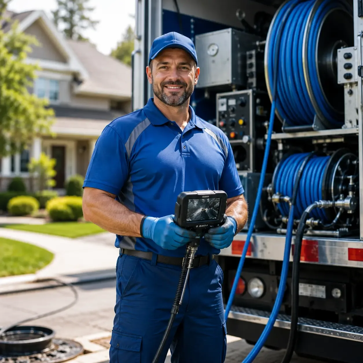Local outdoor drain cleaning specialists in Waterford, WI